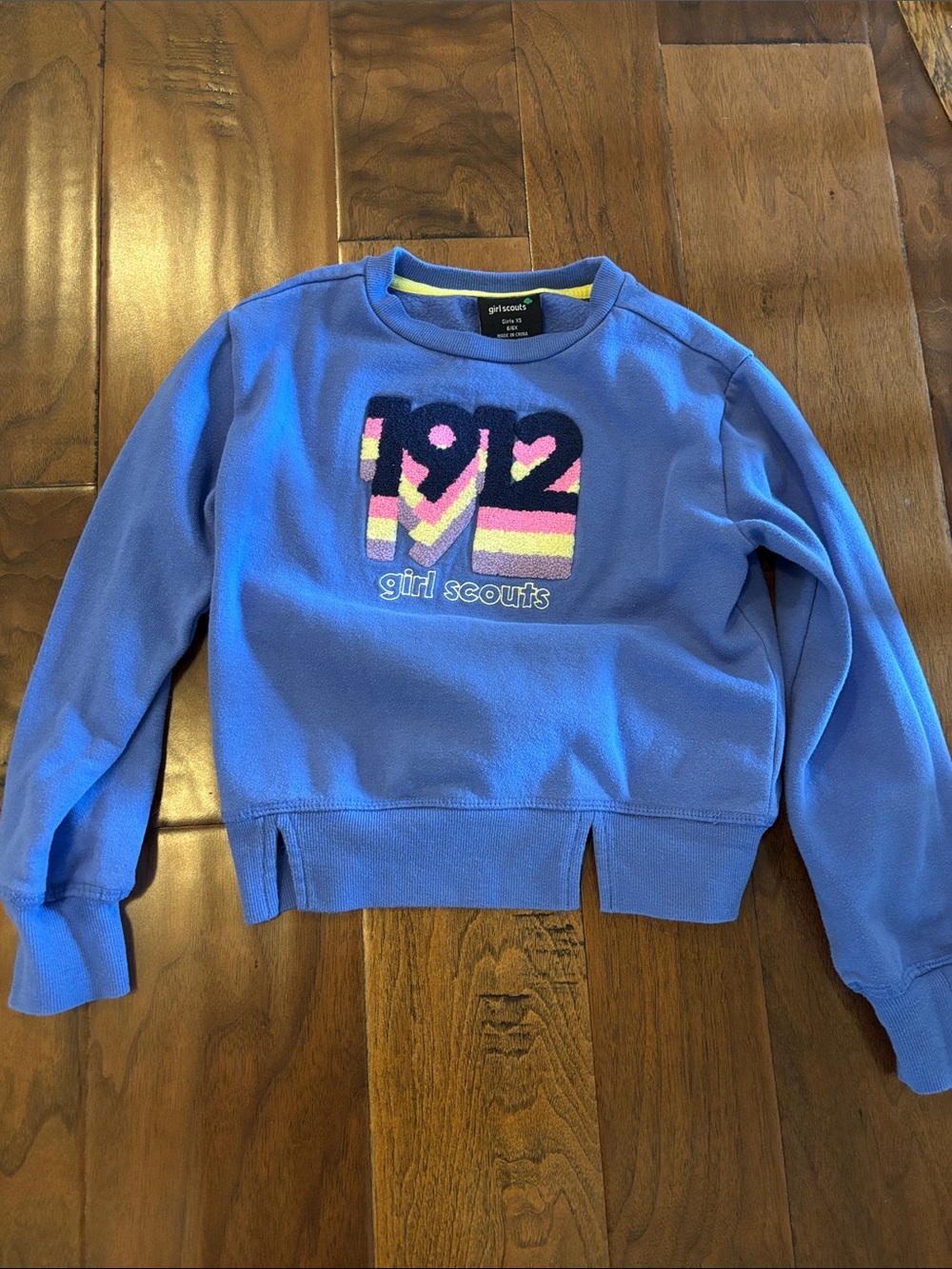 Girl Scouts Blue 1912 Logo Crewneck Sweatshirt